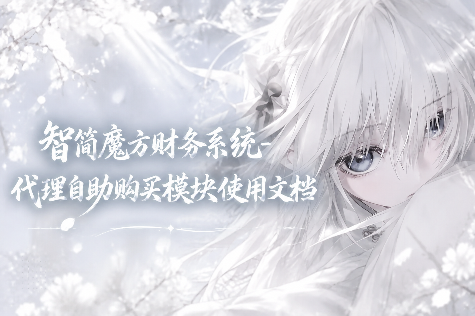 智简魔方财务系统-代理自助购买模块使用文档